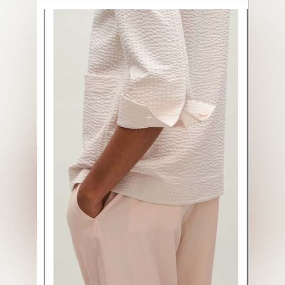 COS Seersucker Aline Shirt - Picture 12 of 12